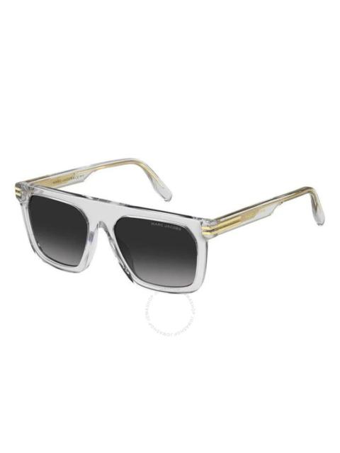 Marc Jacobs - Marc Jacobs Grey Shaded Browline Men's Sunglasses MARC 680/S 0900/9O 54