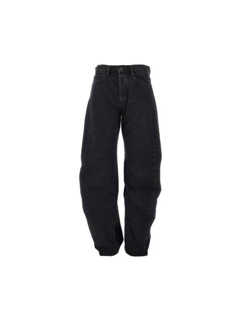 AGOLDE Agolde Spiral Jeans Black Women