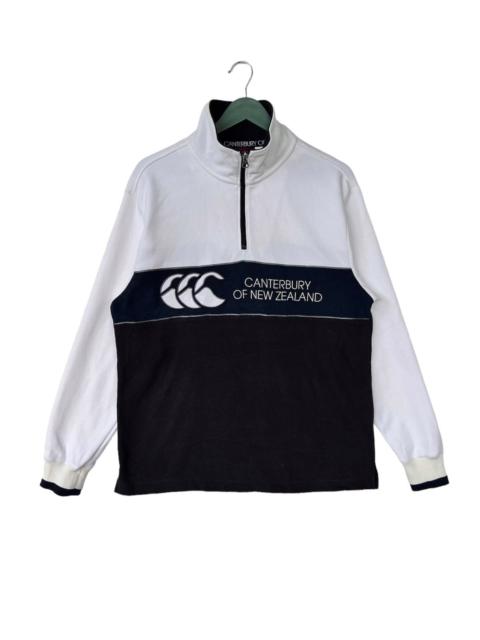 Other Designers Canterbury of New Zealand - Vintage Canterbury Half Zip Sweatshirt