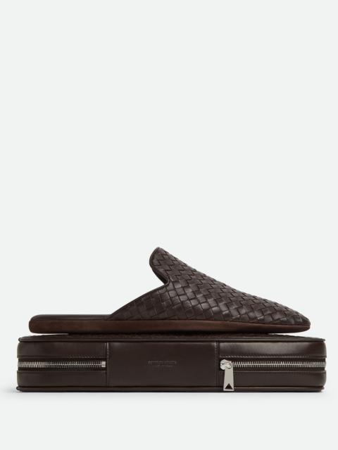 Bottega Veneta Palazzo Slipper With Travel Case