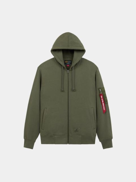 ALPHA INDUSTRIES UTILITY POCKET FULL ZIP UP
