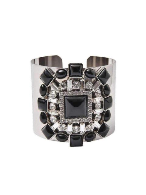 Other Designers Cuff with Crystal Details Bracelet