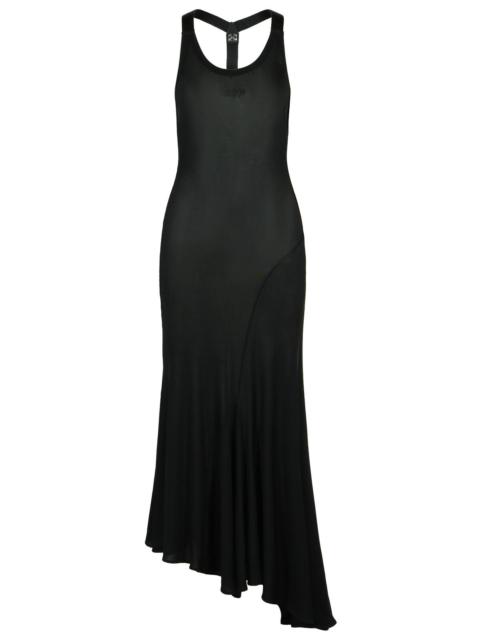Off-White Black Viscose Dress Women