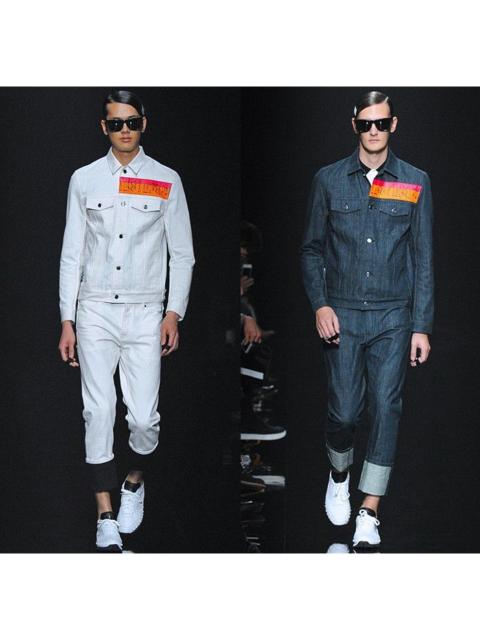 Other Designers If Six Was Nine × Le Grande Bleu (L.G.B.) × Onitsuka Tiger - Onitsuka Tiger x Andrea Pompilio Jeans