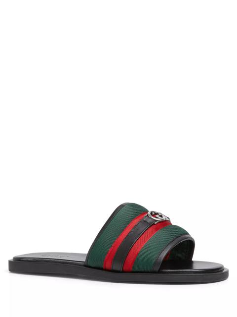 GUCCI Men's Interlocking G Slide Sandals