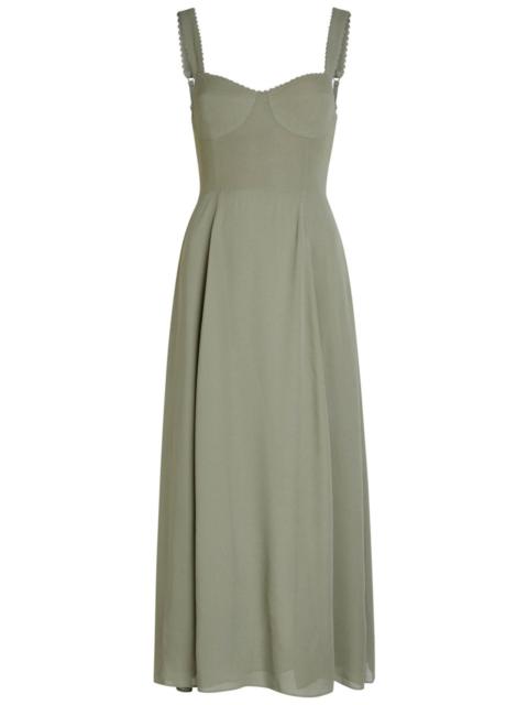 Reformation Reformation Lela Georgette Midi Dress