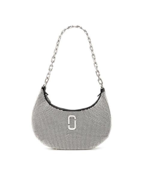 Marc Jacobs small The Curve crystal-embelishmend logo-detail shoulder bag
