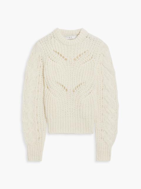 Other Designers Quane pointelle-knit sweater