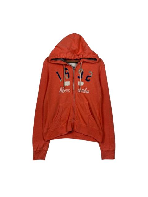 Other Designers Abercrombie & Fitch - ABERCROMBIE Spellout Big Logo Zipper Hoodies #3610-C165