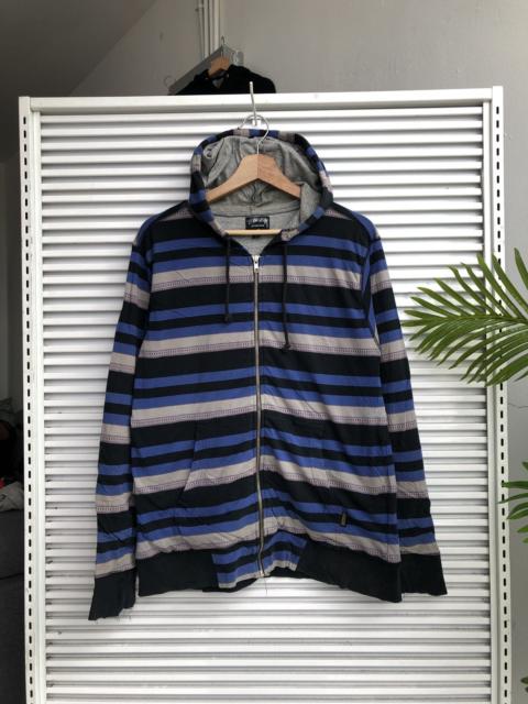 Stüssy Vintage Stussy Striped Hoodies / Travis Flacko Scott