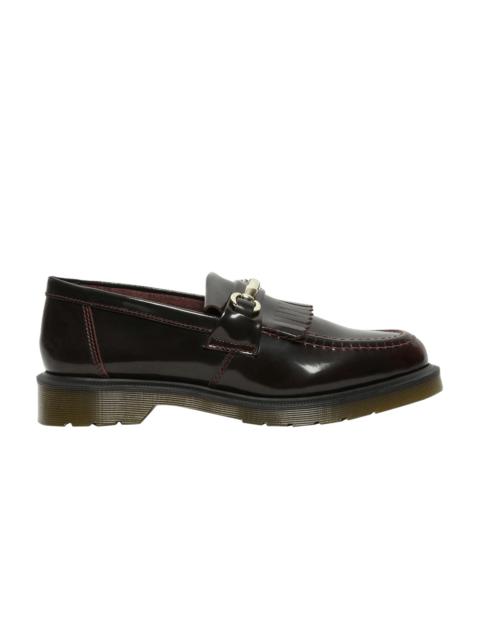 Dr. Martens Adrian Snaffle Smooth Leather Kiltie Loafer 'Cherry Red Arcadia'