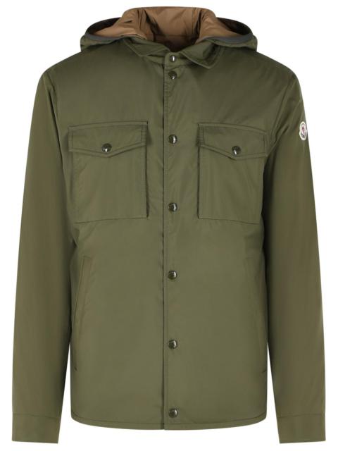 Moncler Moncler 'Chirano' Green Polyester Jacket Men