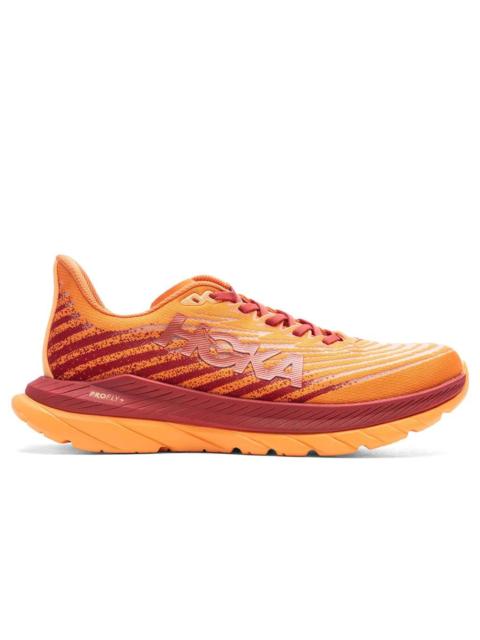 HOKA WOMEN'S MACH 5 - AMBER HAZE/RUST