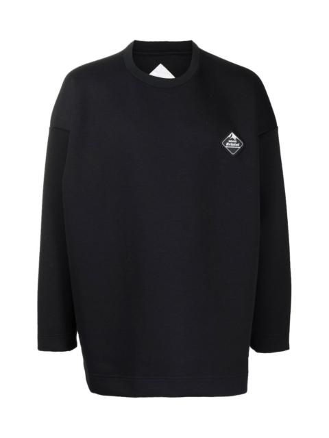 White Mountaineering PATCH-DETAIL CREW-NECK SWEATSHIRT