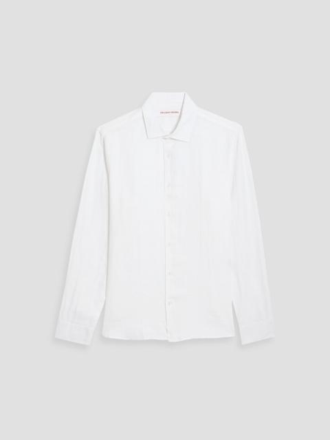 ORLEBAR BROWN Giles linen shirt