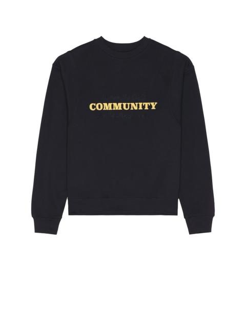 HONOR THE GIFT Track Crew Neck Sweatshirt