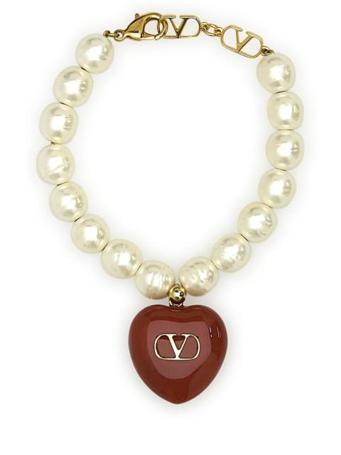 Valentino Pearl Coeur Royal bracelet