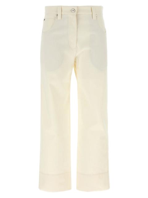 Brunello Cucinelli Women Monile Crop Pants