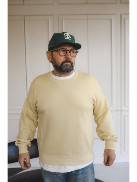visvim VISVIM JUMBO SB FINE WOOL SWEAT LONG SLEEVE- YELLOW