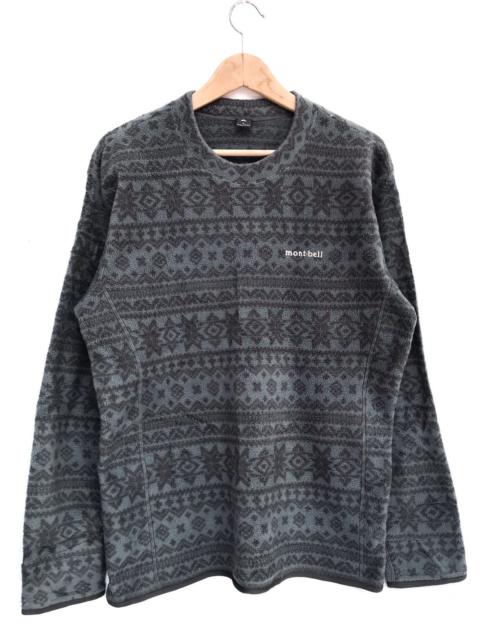 Other Designers MONTBELL FLEECE CREWNECK SWEATSHIRT