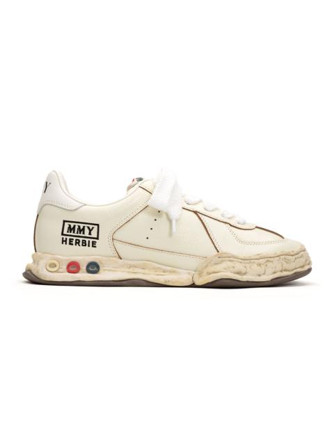 Maison MIHARAYASUHIRO "HERBIE" OG Sole Wrinkled Leather Low-top Sneaker