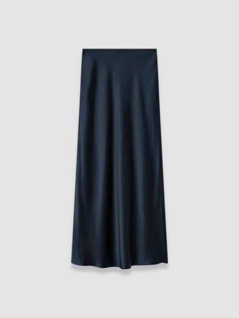 JOSEPH Isaak Long Silk Satin Skirt