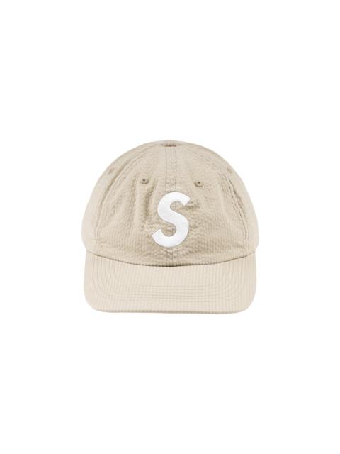 Supreme Seersucker S Logo 6-Panel