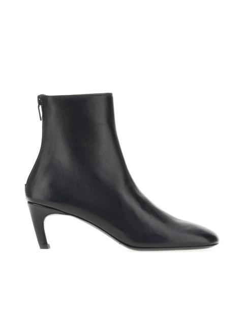 TOTEME Toteme Nappa Leather Ankle Boots Black Women
