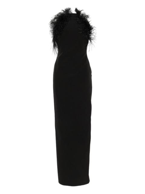 THE ATTICO Feather Dress