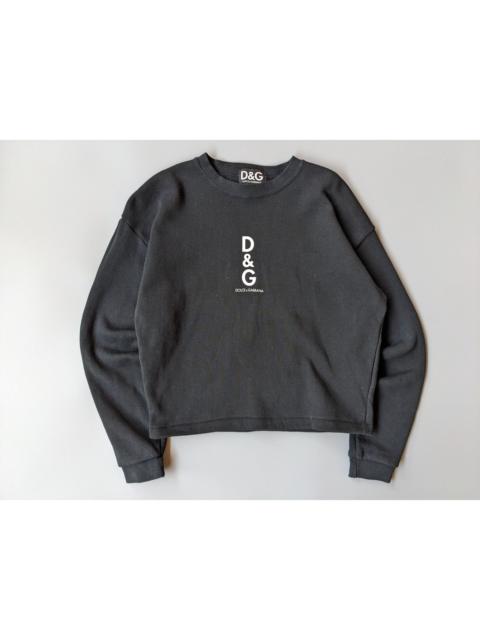 Dolce & Gabbana Dolce & Gabbana crop baggy sweatshirt