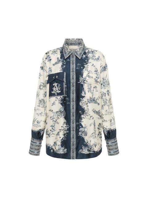 ALÉMAIS Casa Silk Shirt