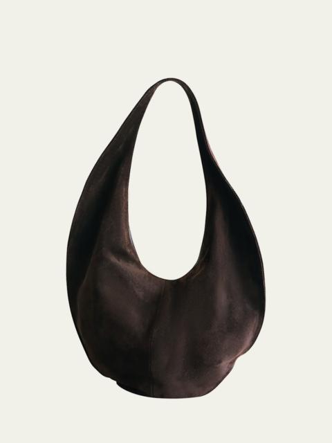 Maeden Market Suede Tote Bag