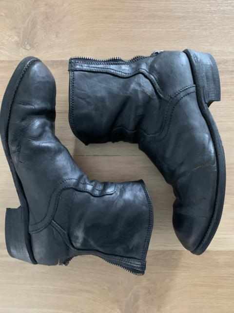 Julius Julius Engineered leather boots