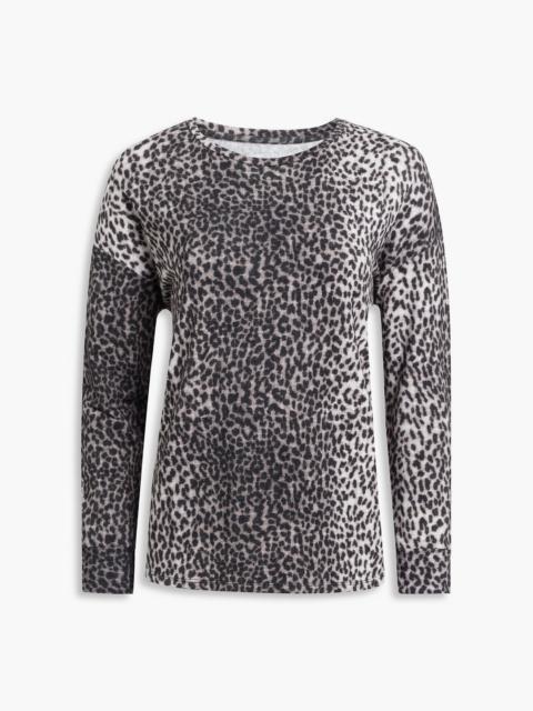 Other Designers Leopard-print jersey sweater