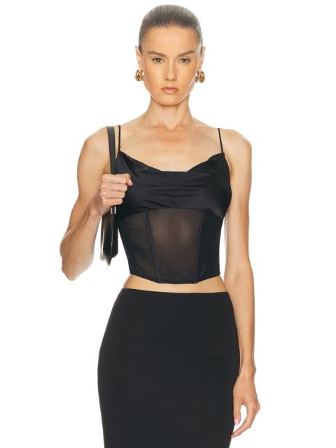 Fleur du Mal Nora Corset Top