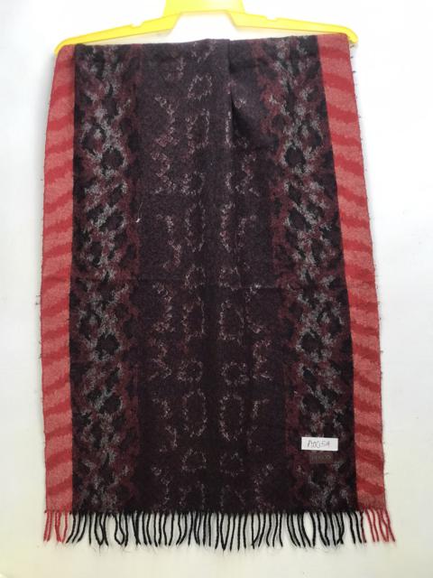 KENZO Vintage Kenzo Paris Rare Design Wool Muffler Skarve