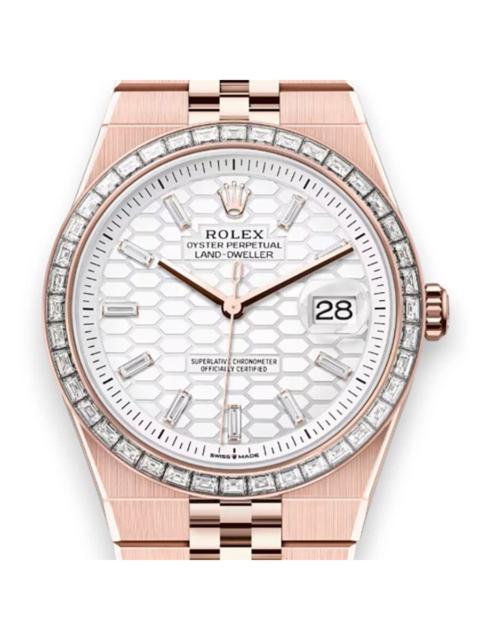 ROLEX Rolex Land Dweller Automatic Chronometer Diamond Men's Watch M127385TBR-0003