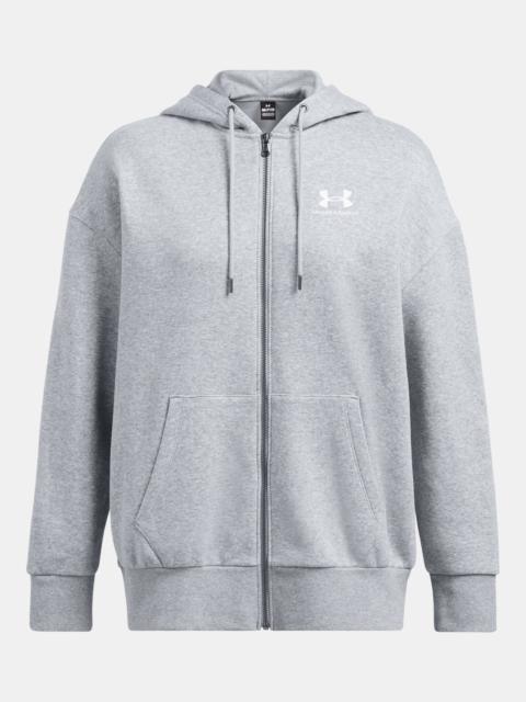 Under Armour Women's UA Icon Fleece Oversized Full-Zip