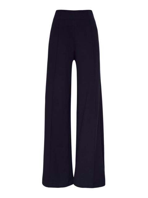 ANDRES OTALORA Salento Wide-Leg Pants navy
