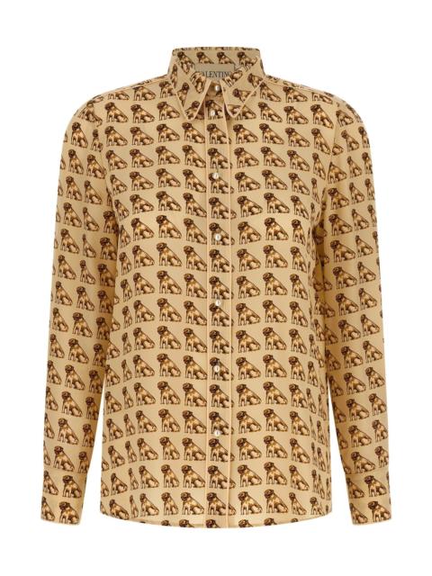 Valentino Valentino Garavani Petit Charles print shirt