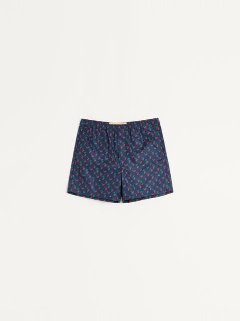 Valentino NYLON SWIMSUIT WITH CHERRYFIC PRINT