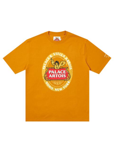PALACE Palace x Stella Artois Coaster T-Shirt 'Gold'