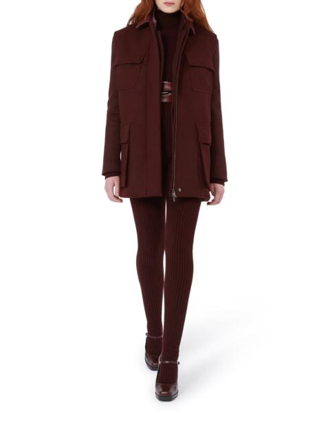 Max Mara LONG WOOL, ALPACA AND CASHMERE VEST