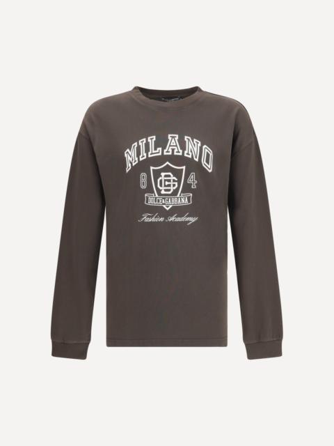 Dolce & Gabbana Cotton Long-Sleeve T-Shirt
