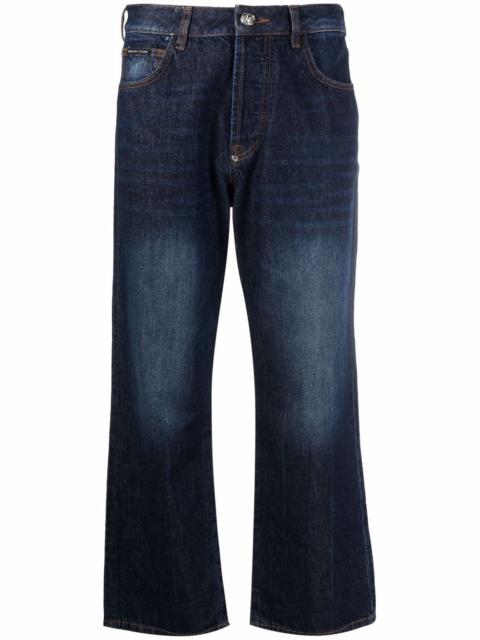 PHILIPP PLEIN Iconic Plein wide-leg jeans