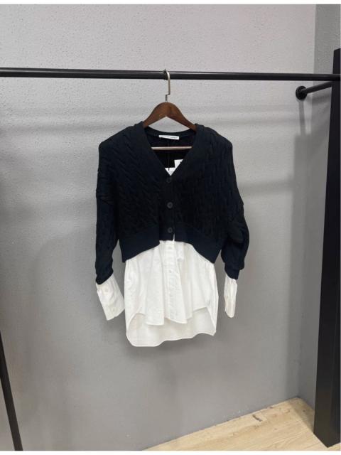 Alexander Wang Alexander Wang Bi-Layer Cable Cardigan