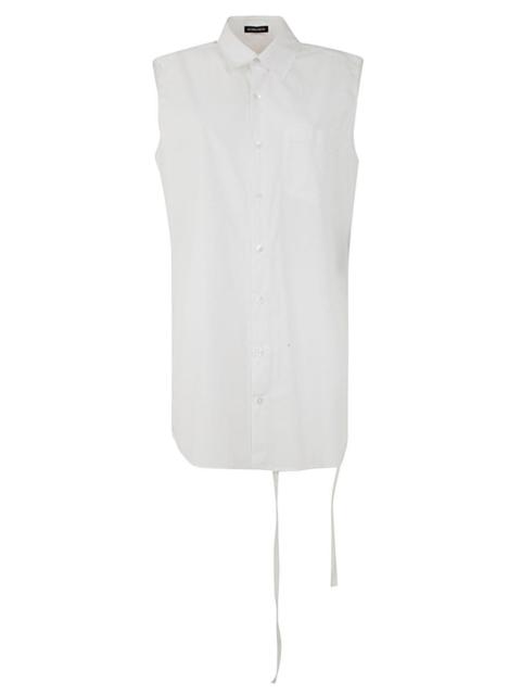 Ann Demeulemeester Ann Demeulemeester Women Amelie Sleeveless Long High Comfort Shirt
