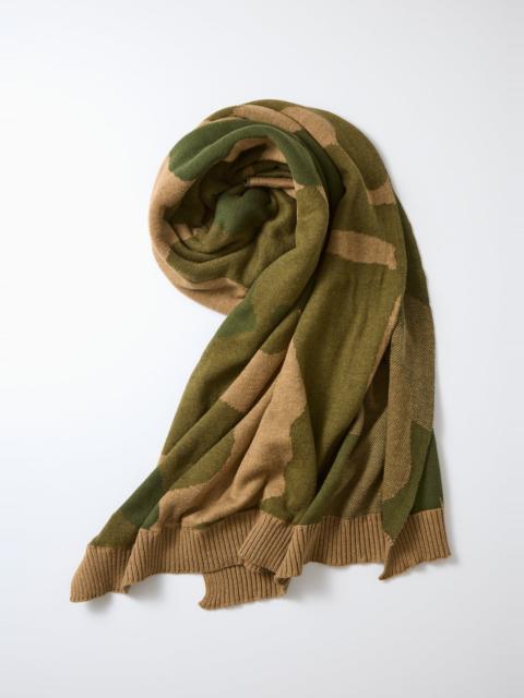ROTOTO® ROTOTO - DUCK CAMO SCARF - DARK BEIGE