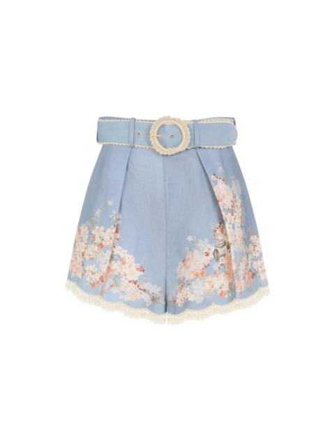 Zimmermann Cascadian Tuck Shorts Women