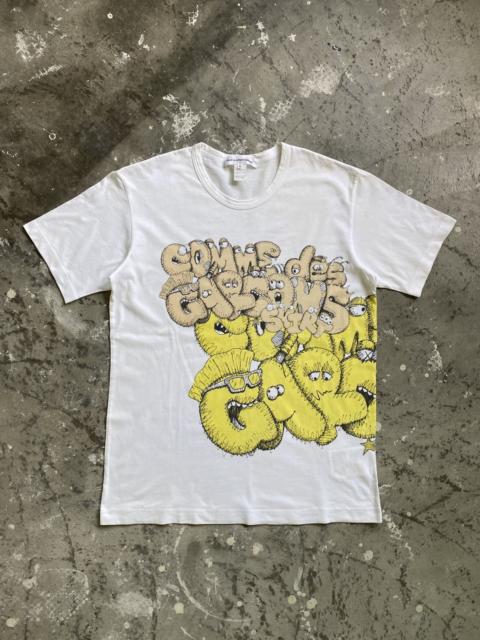 Other Designers Vintage Comme Des Garçons X Kaws Japanese Brand Shirt